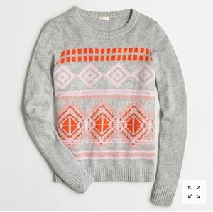 J. Crew Geometric Fair Isle